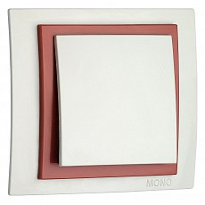 Вставка декоративная для рамки на 1 пост mono electric larissa 103-001200-150